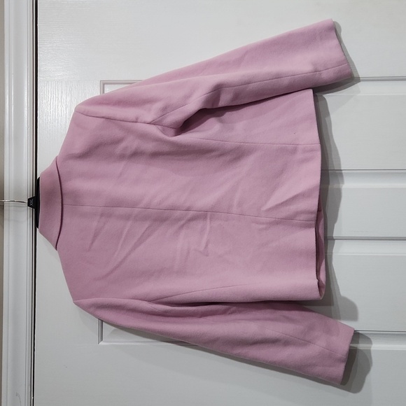 VTG Harve Benard Holtzman Pink Wool Button Up Blazer Jacket Sz 6 - Picture 3 of 4